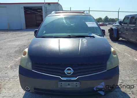 2007 Nissan Quest 3.5 Se from USA, damaged, VIN 5N1BV28U77N129648